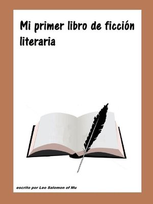 cover image of Mi primer libro de ficción literaria